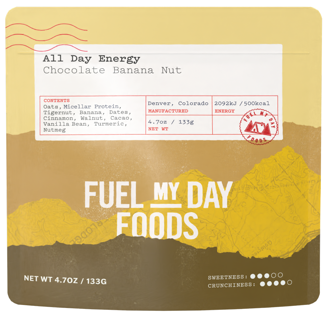 All Day Energy: Chocolate Banana Nut 5-Pack